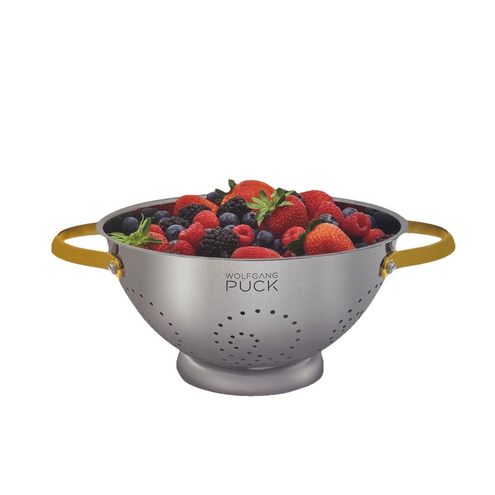 Wolf Gang Puck 9,5 " Stainless Steel Colander New In Box